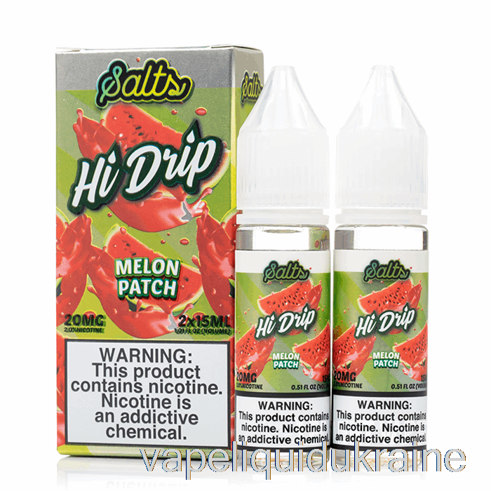 Vape Liquid Ukraine Melon Patch - Hi-Drip SALTS - 30mL 50mg